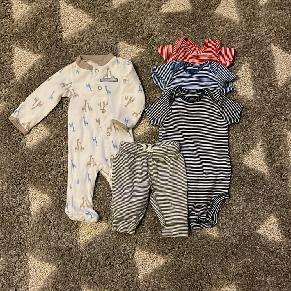 Newborn Lot - Onesies, Pants